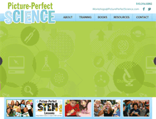 Tablet Screenshot of pictureperfectscience.com